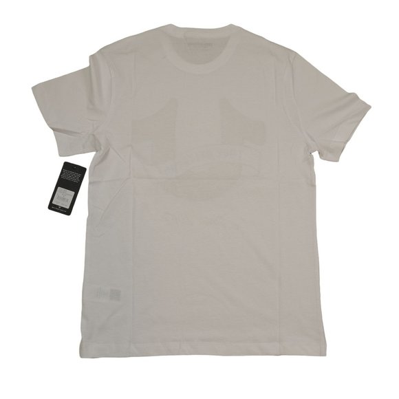 True Religion white short sleeve t-shirt with khaki front graphic - Picture 3 of 4